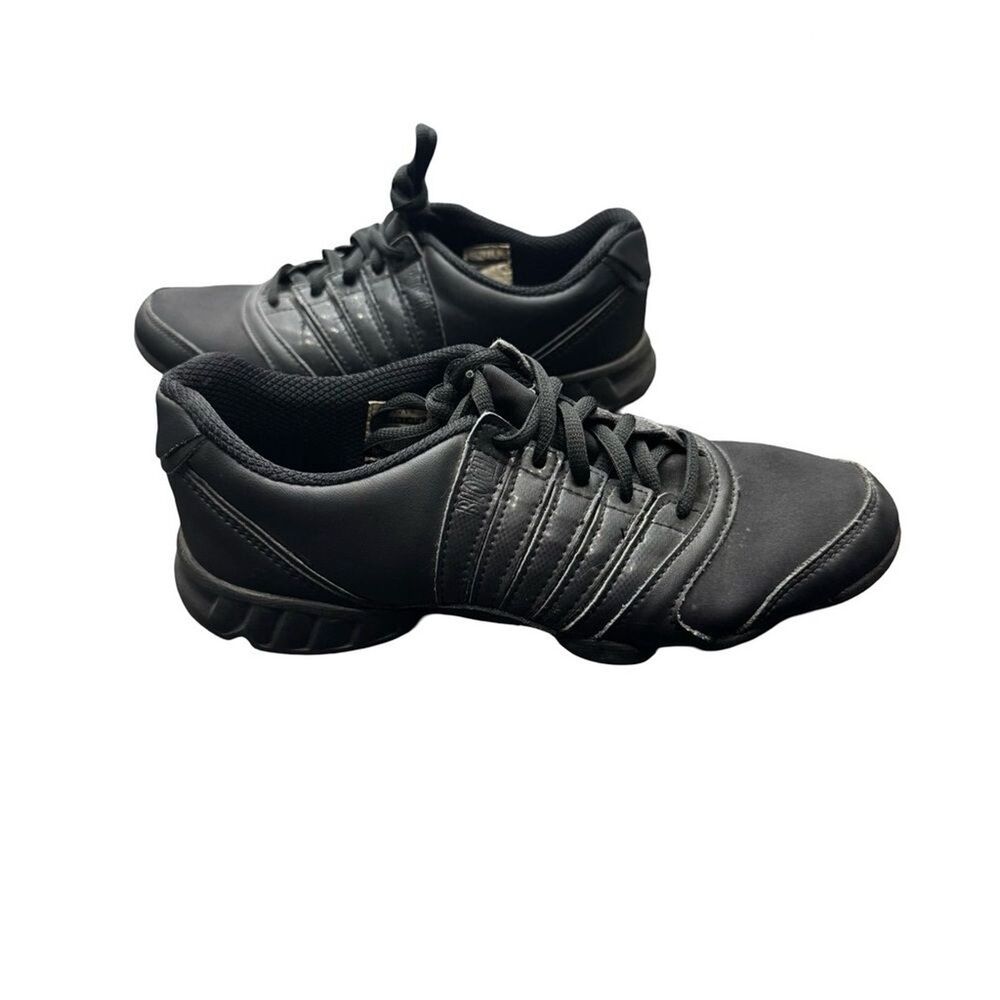 Bloch Black Dance Sneakers Women’s 9.5 Mesh Split Sole Jazz Hip Hop Studio Shoes